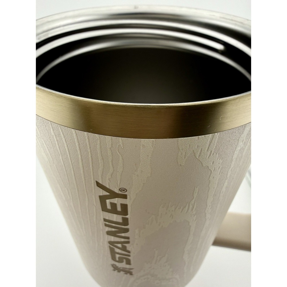 STANLEY Quencher Protour Tumbler 40oz Birch Woodgrain Cream-Rose Lid - Ltd. Ed. - Picture 12 of 16